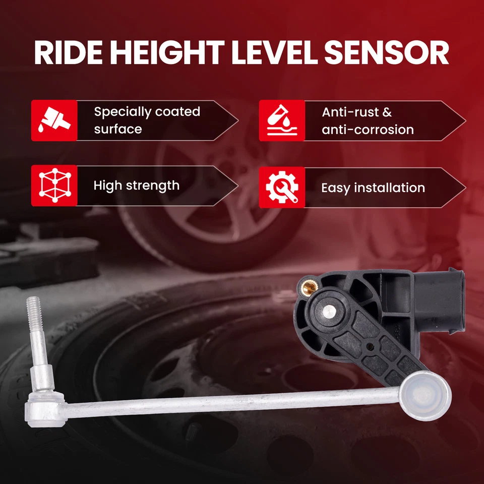 Sensor de nivel de altura de conducción delantero y trasero para Audi A8 Quattro S8 Bentley Continental Foto 3 de 4
