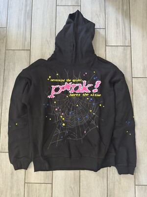 1:1 Sp5der Hoodie P*nk | eBay