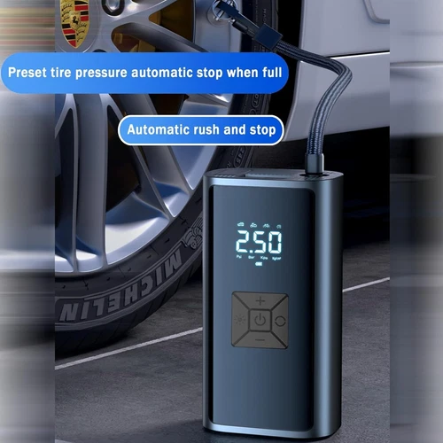 Car Air Tire Pump Inflator Compressor Digital Electric Auto Portable 150PSI 12V - Picture 6 of 7