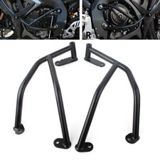 Stunt Cage Crash Bar Engine Frame Guard Protector Fit Suzuki 750 600 06-10 Black