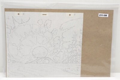 He-Man and the Masters of the Universe Hand Drawn Production Background (211-58)