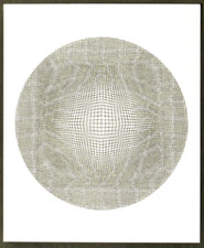 Ludwig Wilding  ZINKOGRAPHIE  1965 mit rückseitigem Text