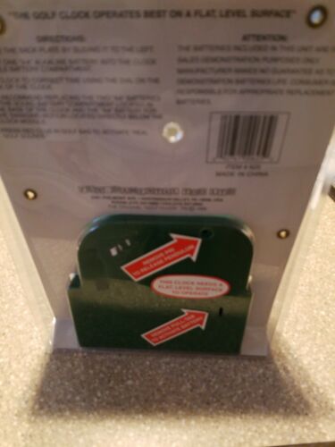 Golf clock with real putting action and sound - Picture 3 of 5