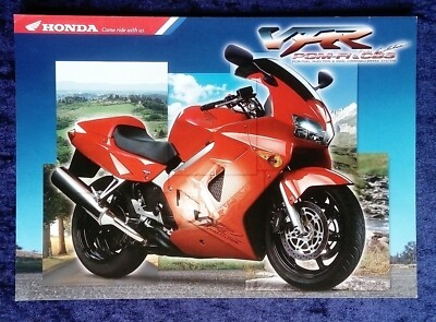 Honda VFR PGM-F1 & CBS Prospekt 1999  2Seiten 