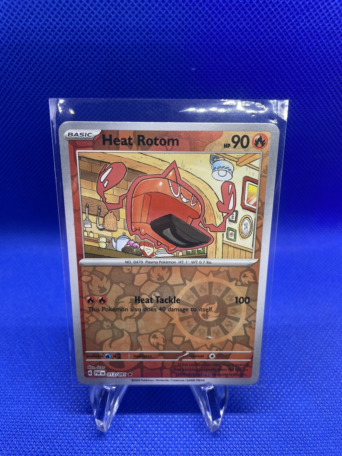 Heat Rotom 013/091 | SV - PAFen: Paldean Fates | Reverse Holo | Pokemon NM