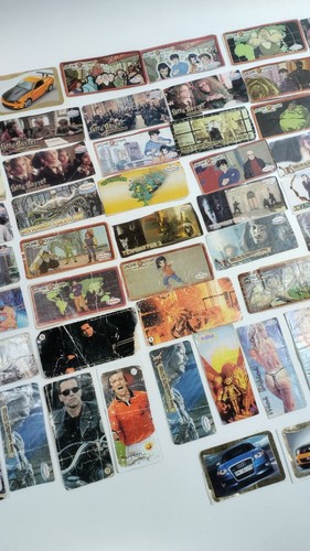 Lot of 70pcs Various Collectible Vintage Stickers from Chewing Gum Stickers Used - Picture 21 of 22