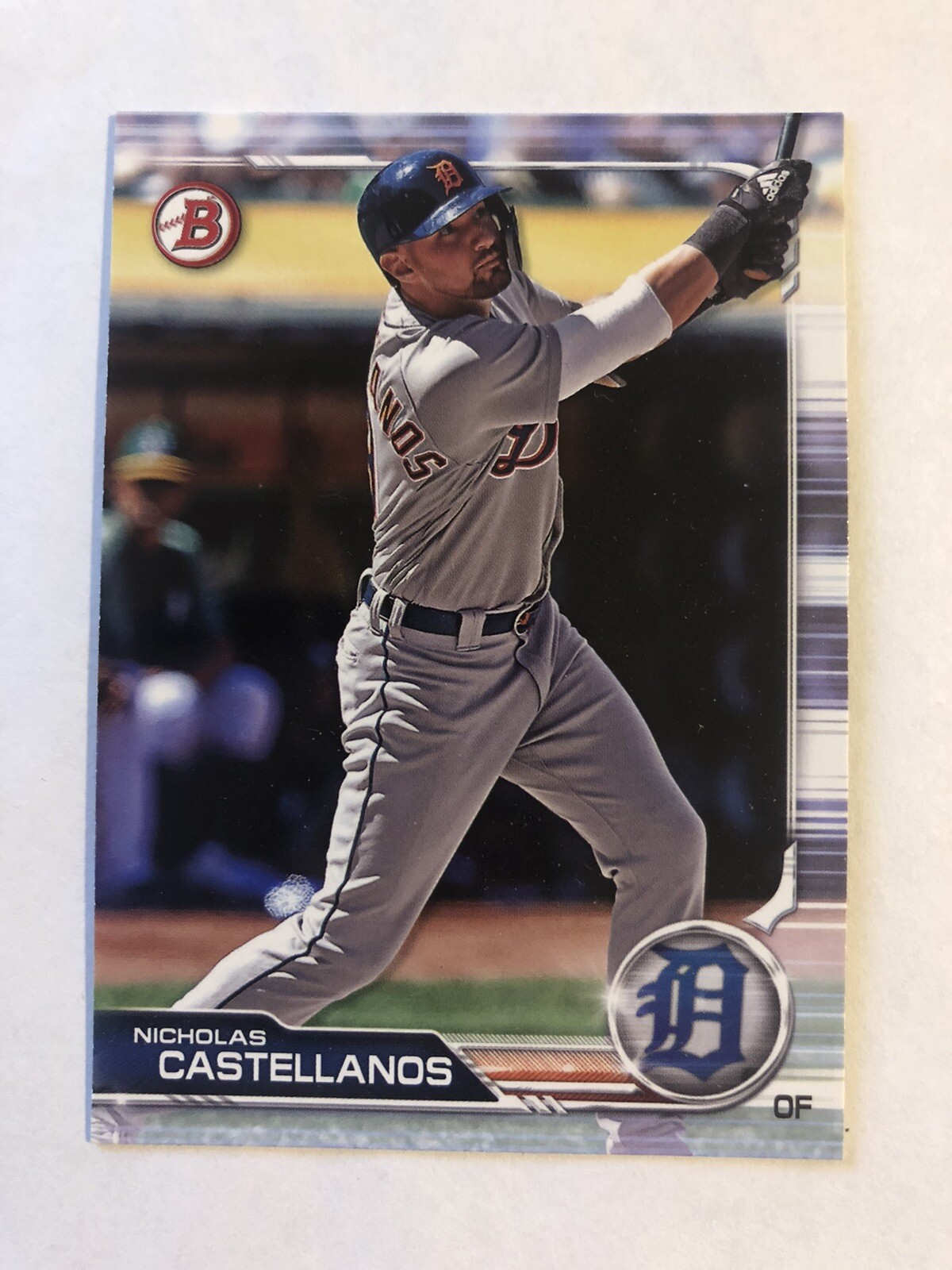 Nick Castellanos 2019 Bowman Baseball #81 Detroit Tigers