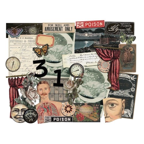 NEW Tim Holtz Idea-ology Halloween Layers 2021 - Picture 2 of 3
