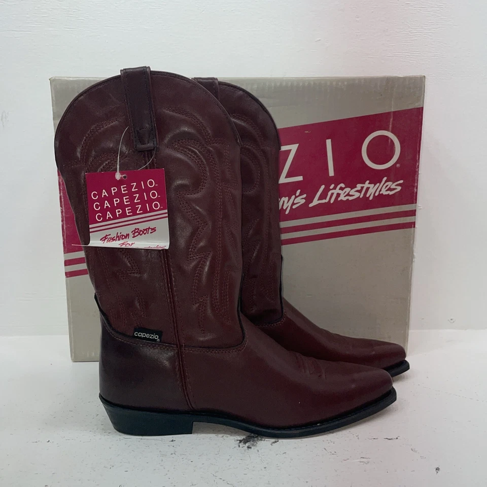 Nuevas botas de vaquero Capezio rojas para mujer. L 553 10 M. 16-133 Foto 4 de 4