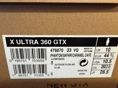 Size 10.5 - Salomon X Ultra 3 GTX - 476870