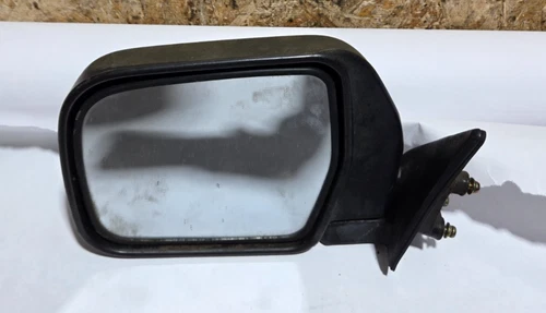 90-95 TOYOTA 4RUNNER LEFT DRIVER SIDE DOOR OUTSIDE VIEW MIRROR MANUAL BLACK