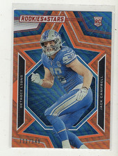 2023 Rookies & Stars Jack Campbell RC Rookie Orange Parallel #/149 NM-MT