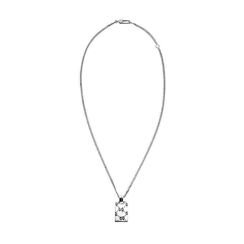 Gucci Ghost Skull Silver Necklace 455315 J8400 0701 144594007 thumbnail 2