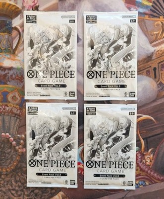 One Piece Card Game - Event Pack Vol 8 x4 Sealed English Promo 2026 