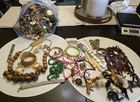 Vintage Jewelry Lot (15+ lb) Mixed Fashion Costume Jewelry 4 Craft Or Repurpose
