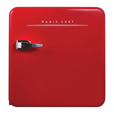 Magic Chef MCR16CHR 1.6-Cu. Ft. ENERGY-STAR Certified Retro Mini Fridge with