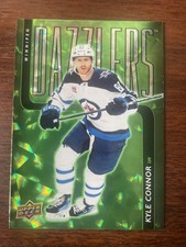 2025-26 Upper Deck Series 1 - Dazzlers Kyle Connor #DZ-29 Green