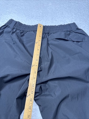 Cabelas Gore-tex Paclite Pants Black Rain Hunting Fishing Means Size - Medium - Picture 12 of 14