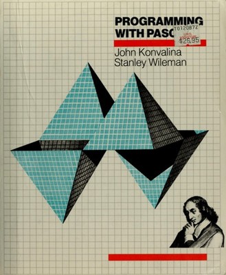 Programming with Pascal Paperback John Konvalina