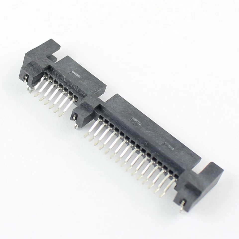 2Pcs Sata 7+15 Pin 22 Pin SMT SMD Male Adapter Connector For 2.5" Hard Drive HDD - Image 3 of 4