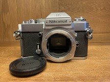 Almost Mint Nikon Nikomat EL Silver SLR 35mm Film Camera Body From Japan