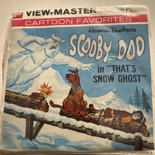 SEALED B553 Scooby Doo That's Snow Ghost Cartoons TV View-Master 3 Reels Packet