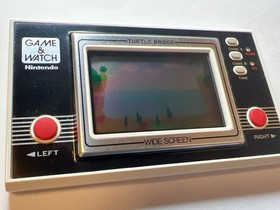 NINTENDO GAME AND & WATCH Turtle Bridge 1982 with Box Direct From Japan