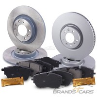 Atec Bremsscheiben + BelÄGe Vorne + Hinten FÜR Citroen C5 DS 7 Opel Grandland
