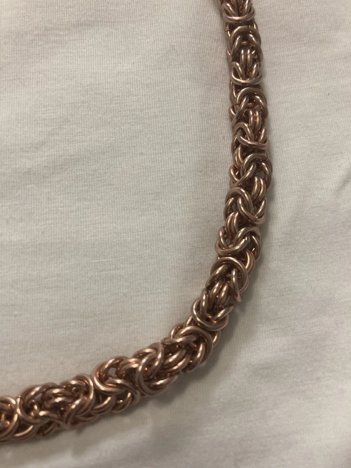 Bronzo Italia Polished Graduated Byzantine Necklace  - Image 4 of 4