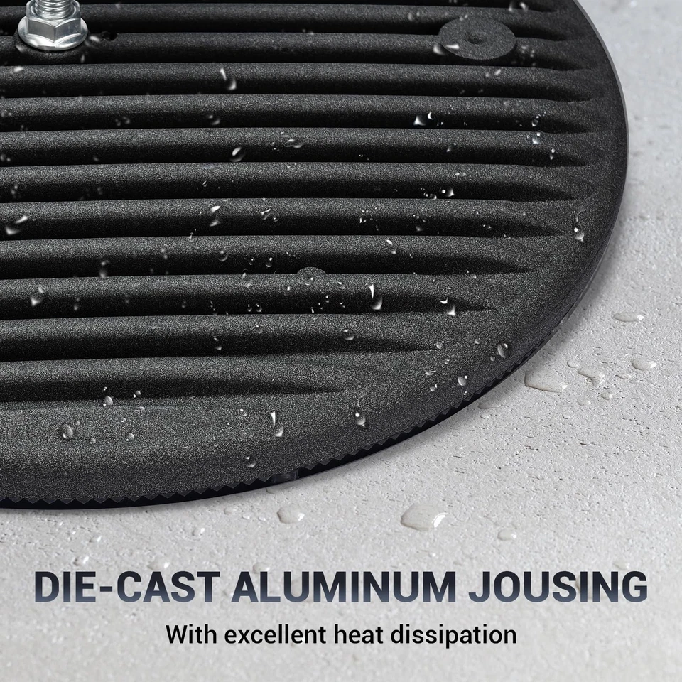 6 Pack 150W UFO Led High Bay Light,120VAC,21050LM 5000K Daylight Area Lightin... - Image 3 of 4