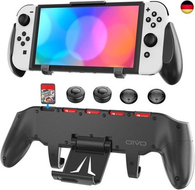 OIVO Switch OLED Grip mit verstellbarem Switch Ständer für Nintendo S