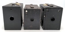 Eastman Kodak Vintage Hawk-Eye Cartridge Film Box Cameras 3 