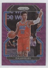 2021-22 Panini Prizm Purple Wave Prizm Isaiah Roby #133 2l4