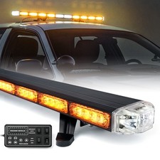 48 360 Coverage Rooftop Strobe Light Bar Emergency W Takedown Alley Lights