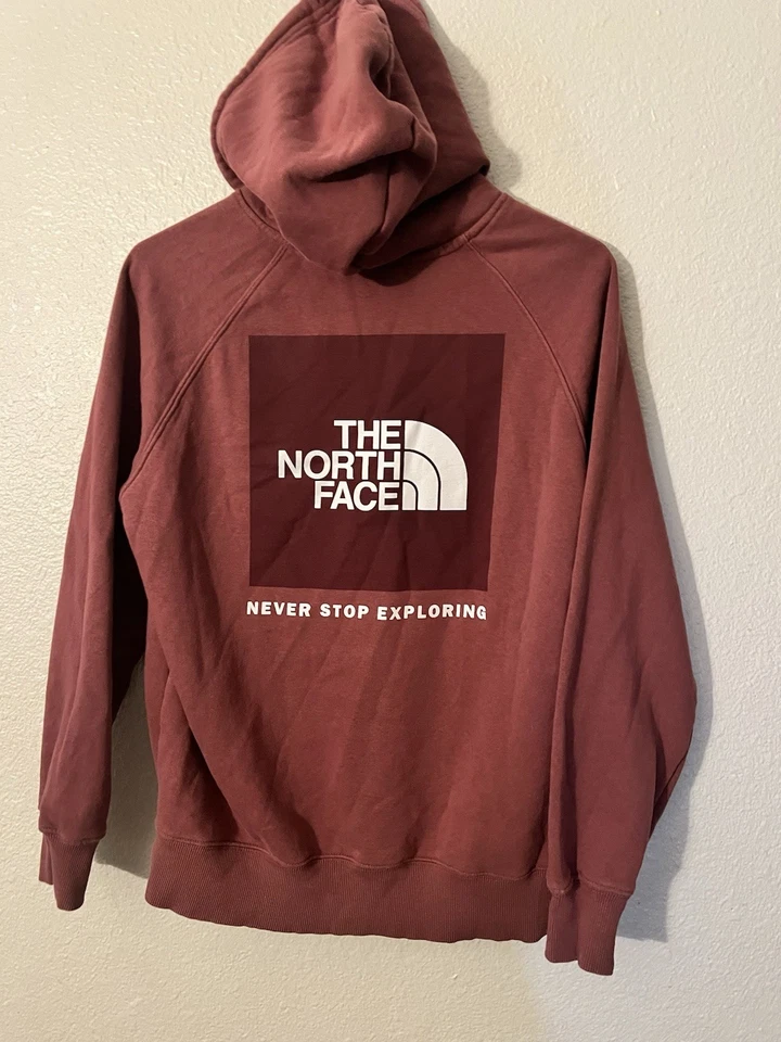 Sudadera con Capucha Pullover para Mujer The North Face Rosa Logo Informal Ropa Activa Med Foto 2 de 3