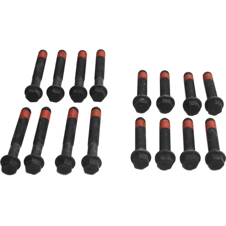 Juego de 16 pernos de culata de 6 cilindros de motor de 3,8 L para Pontiac Bonneville 1995-2005 Foto 2 de 4