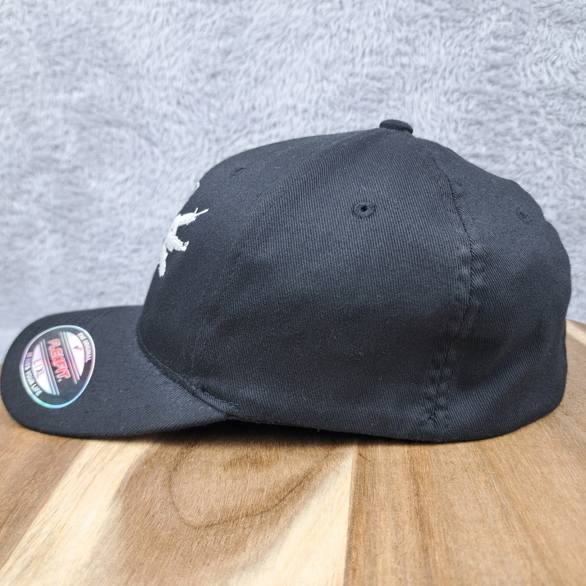 Call Of Duty Elite Hat Cap Flex Fit L/XL Black MW3 Skull Logo