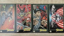 Lot Of 4 1995 Spawn And Billy,Heads Up,Boomer,Everybody Loves A Clown Cards