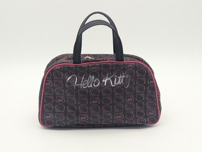Hello Kitty Sanrio Kosmetik Kulturtasche schwarz und pink Y2K
