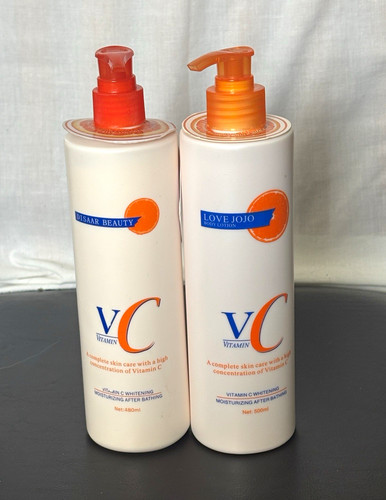 2x Disaar Vitamin C Moisturising Whitening Body Lotion 480ml
