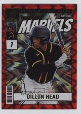 2024 Panini Donruss Diamond Marvels Red Xplosion 67/99 Dillon Head #7 6o3