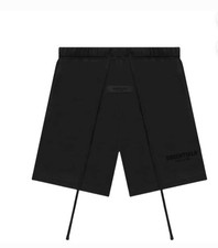 Essentials Men's Sweat Shorts Size S Black Fear of God Stretch Limo Pull On