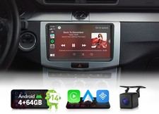 Android 14 4+64G 9" für VW Tiguan Autoradio Radio CarPlay Navigation IPS Display