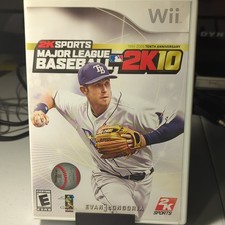 Major League Baseball 2K10, Nintendo Wii, MLB, CIB, Tested