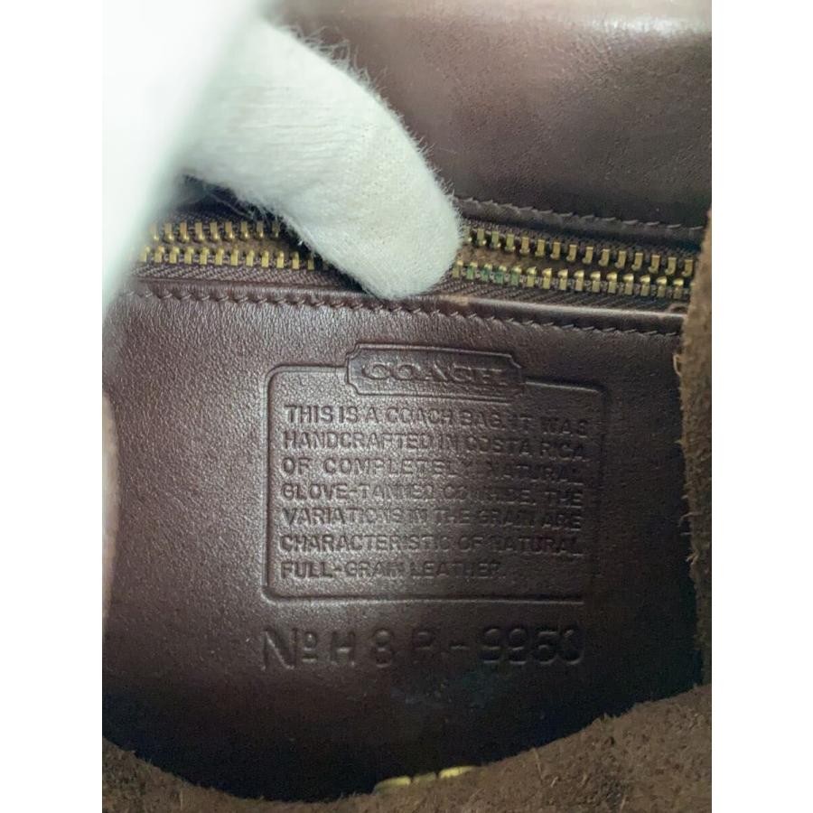 Coach backpack leather brown basic - image 5