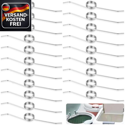 Ersatzfedern Set 63mm für Mülleimer Torsionsfedern für Abfallsysteme 20 Stück