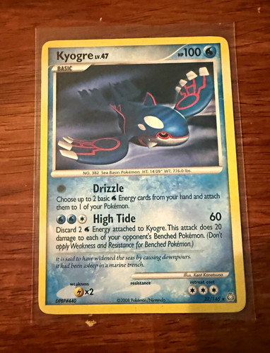 The Pokémon Company Kyogre 32/146 Legends Awakened Regular English Rare 100