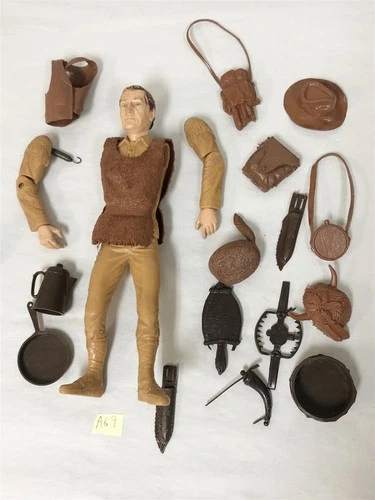 1960s MARX JOHNNY WEST DAVY CROCKETT ACCESSORIES LOT #69