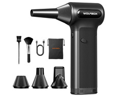 WOLFBOX Handheld DF200 Electric Air Duster w/ Removable Battery Mini Blower NEW