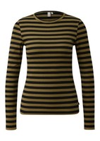 Langarm T-Shirt Herren, Baumwolle, GrößE M, Schwarz, Modell 12345
